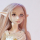 porcelain bjd with elf ears, little minion art doll by ladymeow